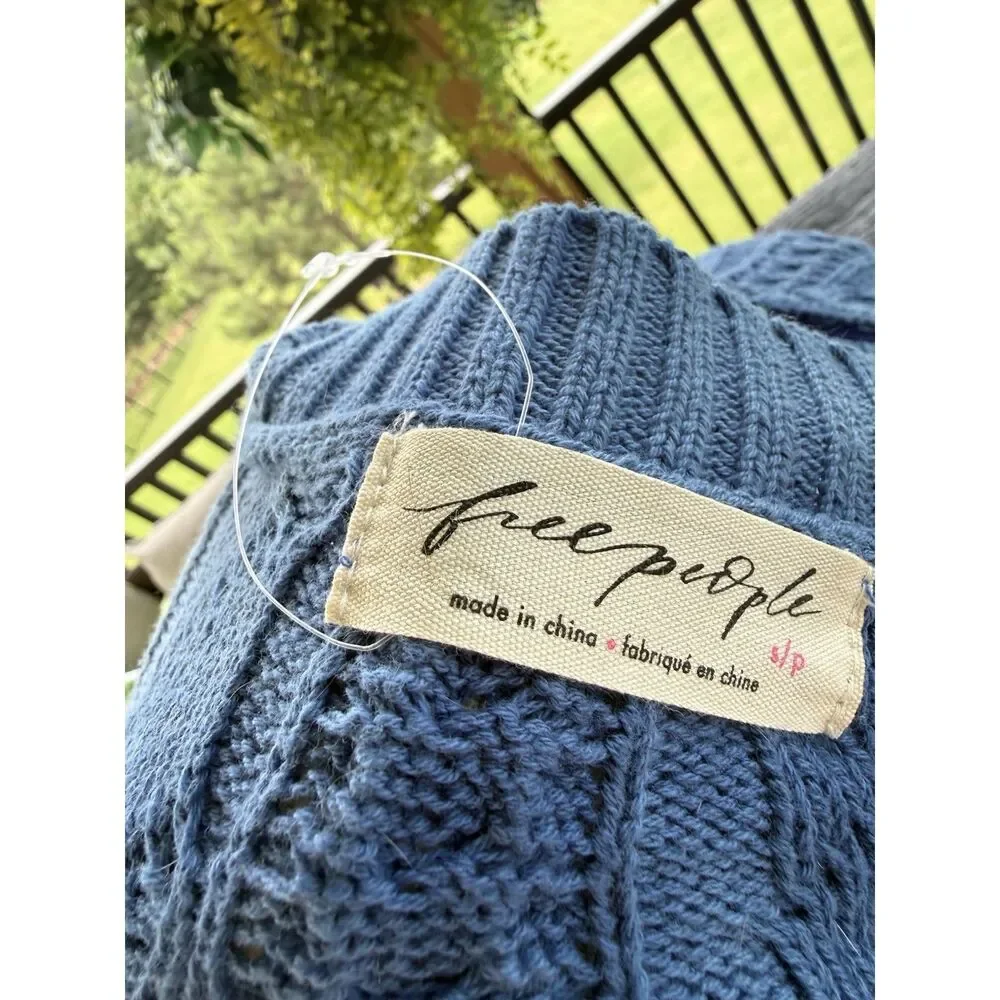 Free People Washed Ashore Sweater NWOT SM
